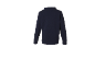 Polo à manches longues bleu foncé pour enfant, vue de dos