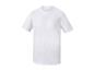 Un t-shirt blanc à manches courtes.