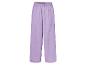 Pantalon large, couleur lilas.