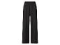 Pantalon noir large avec taille élastiquée.