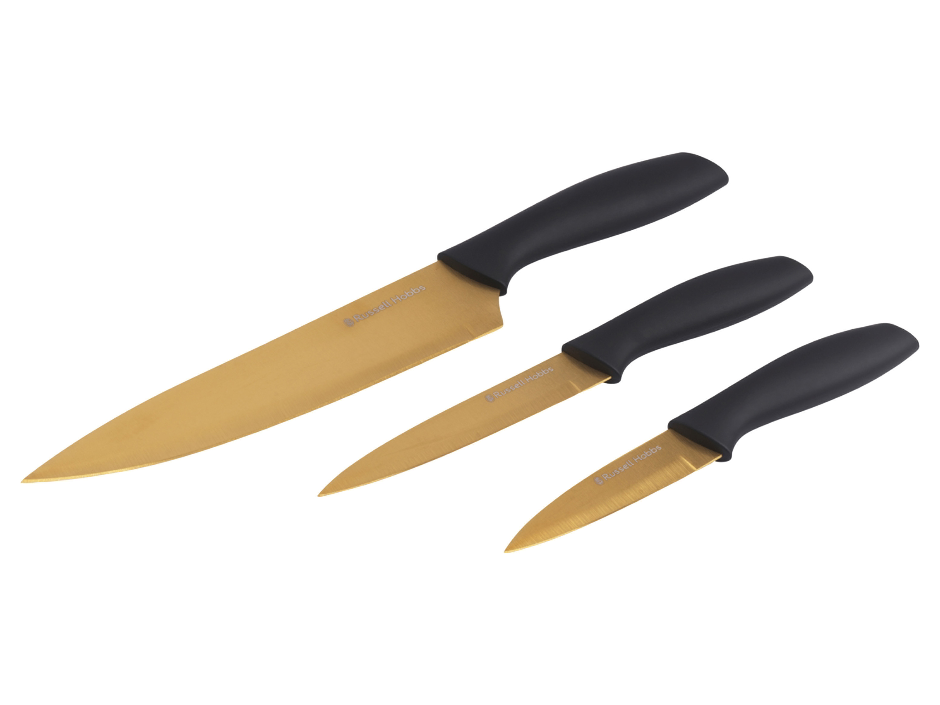 Russell Hobbs Set de 3 couteaux de cuisine