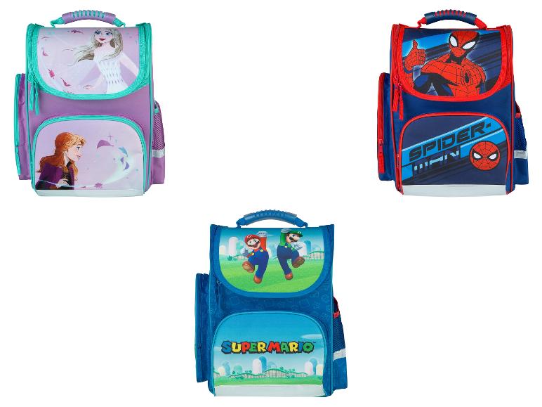 Sacs à dos enfants: Frozen, Spider-Man, Super Mario.