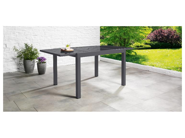 Table de jardin + Lot de 4 fauteuils Houston