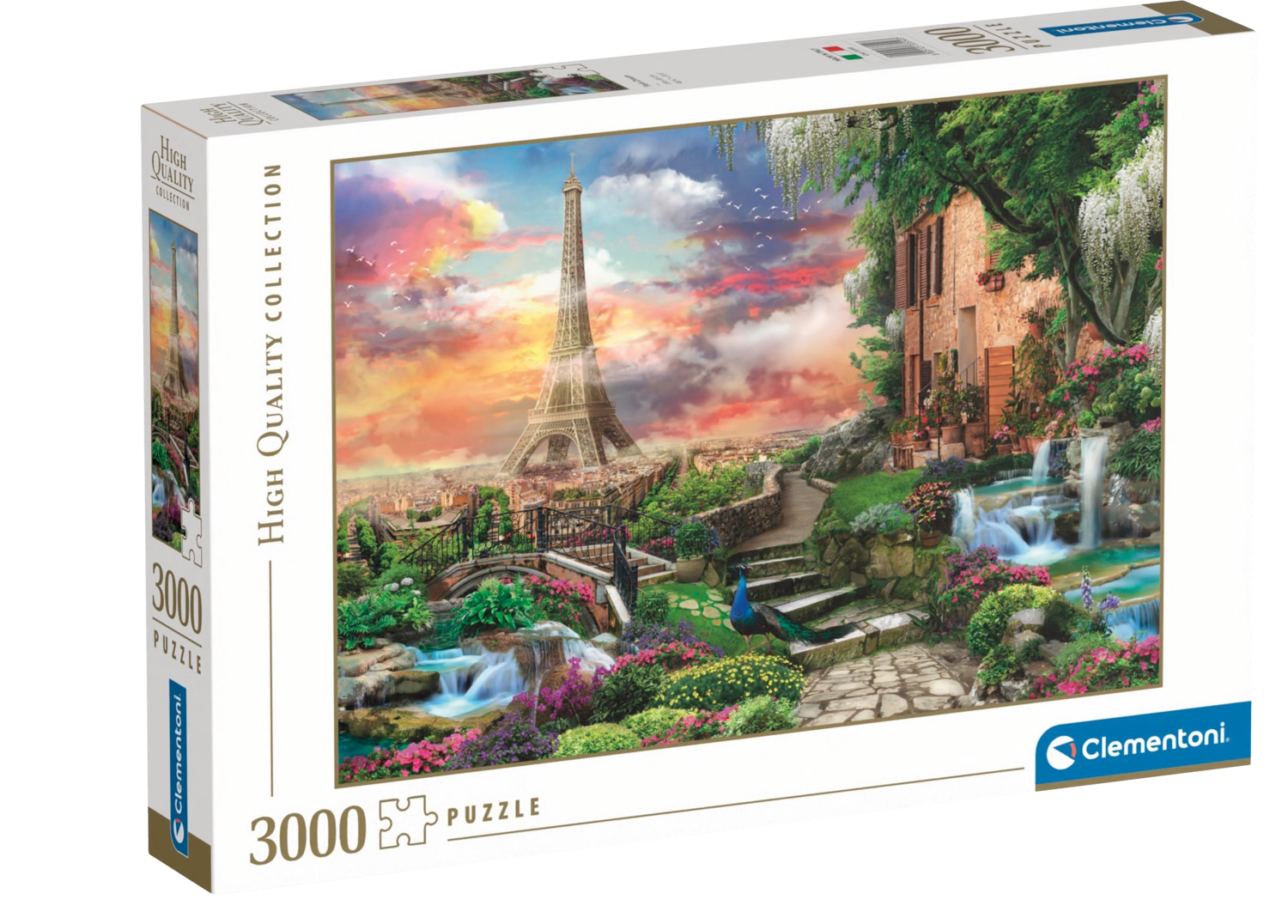 CLEMENTONI Puzzle 3000 pièces (tour Eiffel)