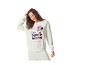 Femme en sweat-shirt crème Minnie Mouse et pantalon de survêtement assorti