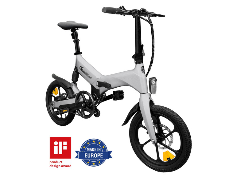 Aller en mode plein écran : Vélo électrique pliable E-Folding Race Bike F12, 16 pouces - Image 1
