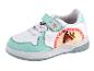 Chaussures enfant blanches et turquoise, motif Vaiana.