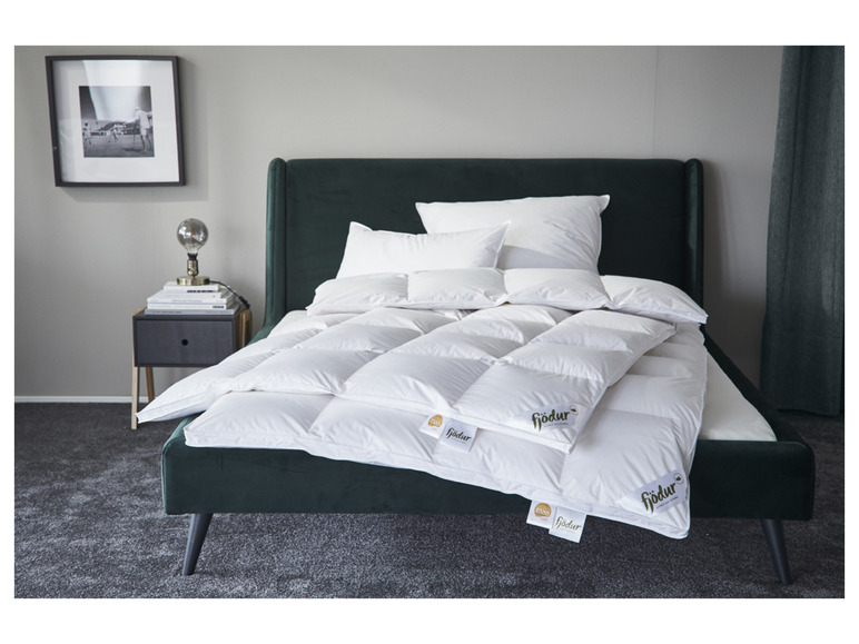 Aller en mode plein écran : Couette à cassettes en duvet d'oie - Image 9