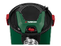 Aspirateur Parkside avec un grand bac à poussière.