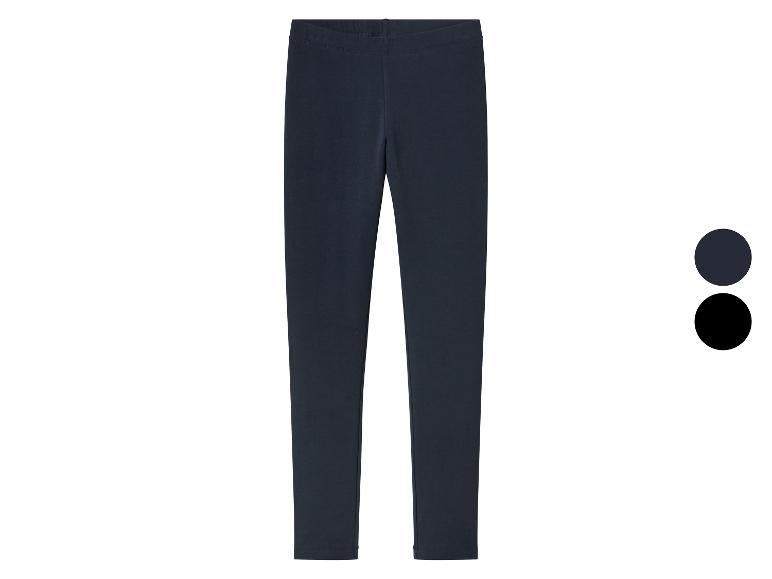 Legging bleu foncé avec une option d'échantillon de couleur noire.
