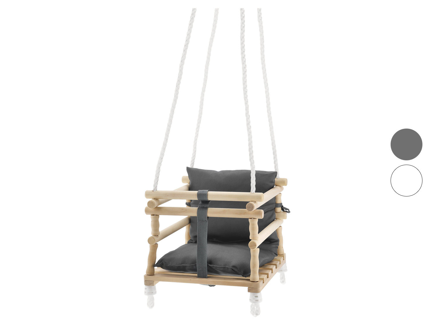 lupilu® Balançoire en bois Premium pour bébé