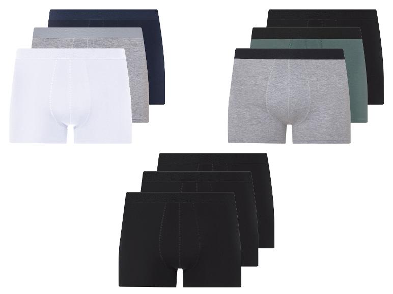 Lots de caleçons : noir, gris, blanc.