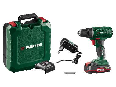 PARKSIDE® Set perceuse-visseuse sans fil + batterie + chargeur, 20 V
