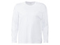 T-shirt blanc à manches longues Livergy.