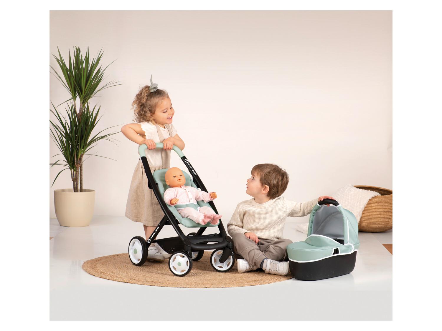 Poussette De Poupée Funny - Mini Buggy Gris - Pour Enfants à Partir De 3 Ans