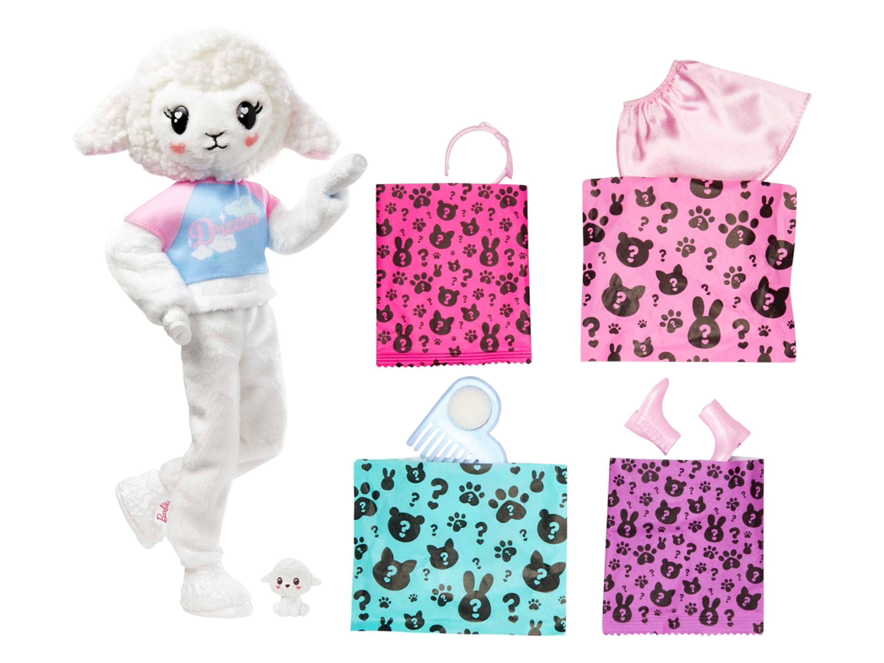 Poupée Barbie Mattel HKR03 – Cutie Reveal 2 En 1 Caniche avec Accessoires - vue 3