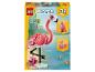 Ensemble LEGO Creator 3-en-1 flamant rose, perroquet et poisson de 288 pièces.