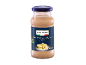 Bocal en verre de sauce carbonara au bacon, 340g