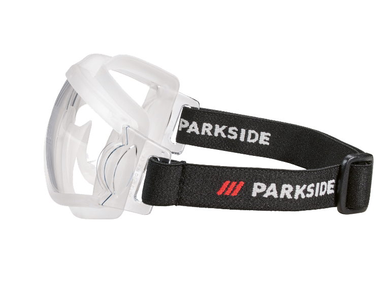 Lunettes de sécurité Parkside avec bandeau élastique.