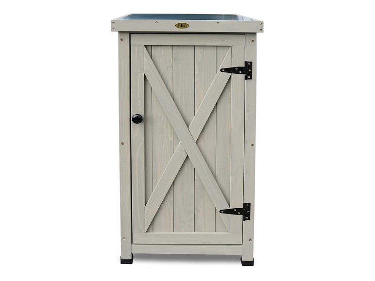 Aller en mode plein écran : HABAU Armoire de jardin Kompakt, 45 x 45 x 91 cm, gris - Image 1