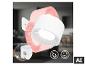Bande lumineuse LED flexible blanche et rose avec fixation magnétique et capteur de mouvement