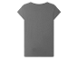 T-shirt noire à manches courtes pour femme.