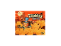 Nuggets de poulet d'Halloween en forme de citrouille, chauve-souris et fantôme, 400g.