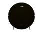 Un aspirateur robot Silvercrest noir.