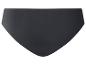 Bas de maillot de bain noir taille haute pour femme