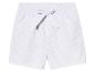 Shorts blancs pour filles, style eyelet.