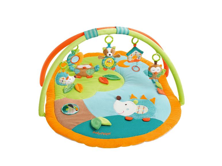 Tapis d'éveil 3D FEHN avec arche et jouets suspendus