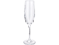 Verre à pied transparent pour boissons