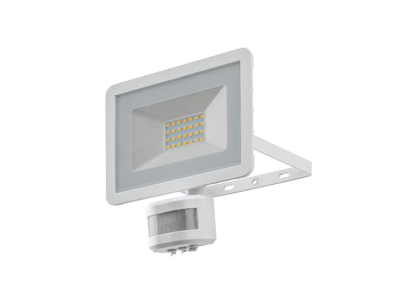 Projecteur LED blanc avec capteur de mouvement
