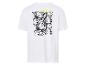 T-shirt blanc à motif tropical Plantopia.