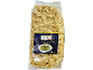 Un sachet de pâtes orecchiette, style italien, 500g, avec suggestion de présentation.