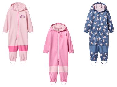 lupilu® Combinaison de pluie en softshell petite fille