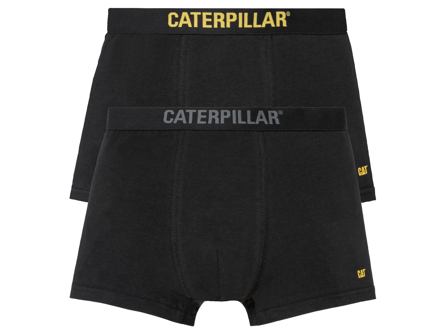 Caterpillar Lot de 2 boxers homme (noir)