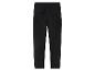 Pantalon cargo noir avec taille élastique