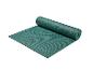 Tapis de yoga vert JETT SPORT, partiellement enroulé