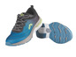 Chaussures de course bleues avec une semelle grise de la marque Privit.