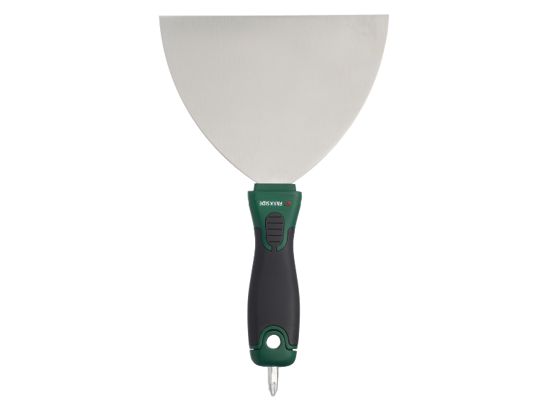 Spatule PARKSIDE avec lame métallique et manche vert