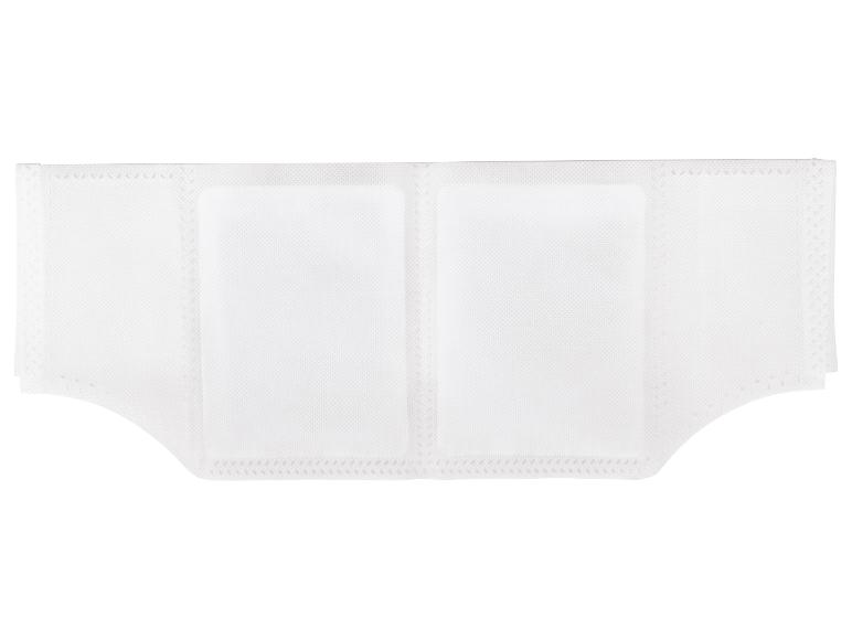 Pochette de rangement blanche rectangulaire pour CD/DVD.