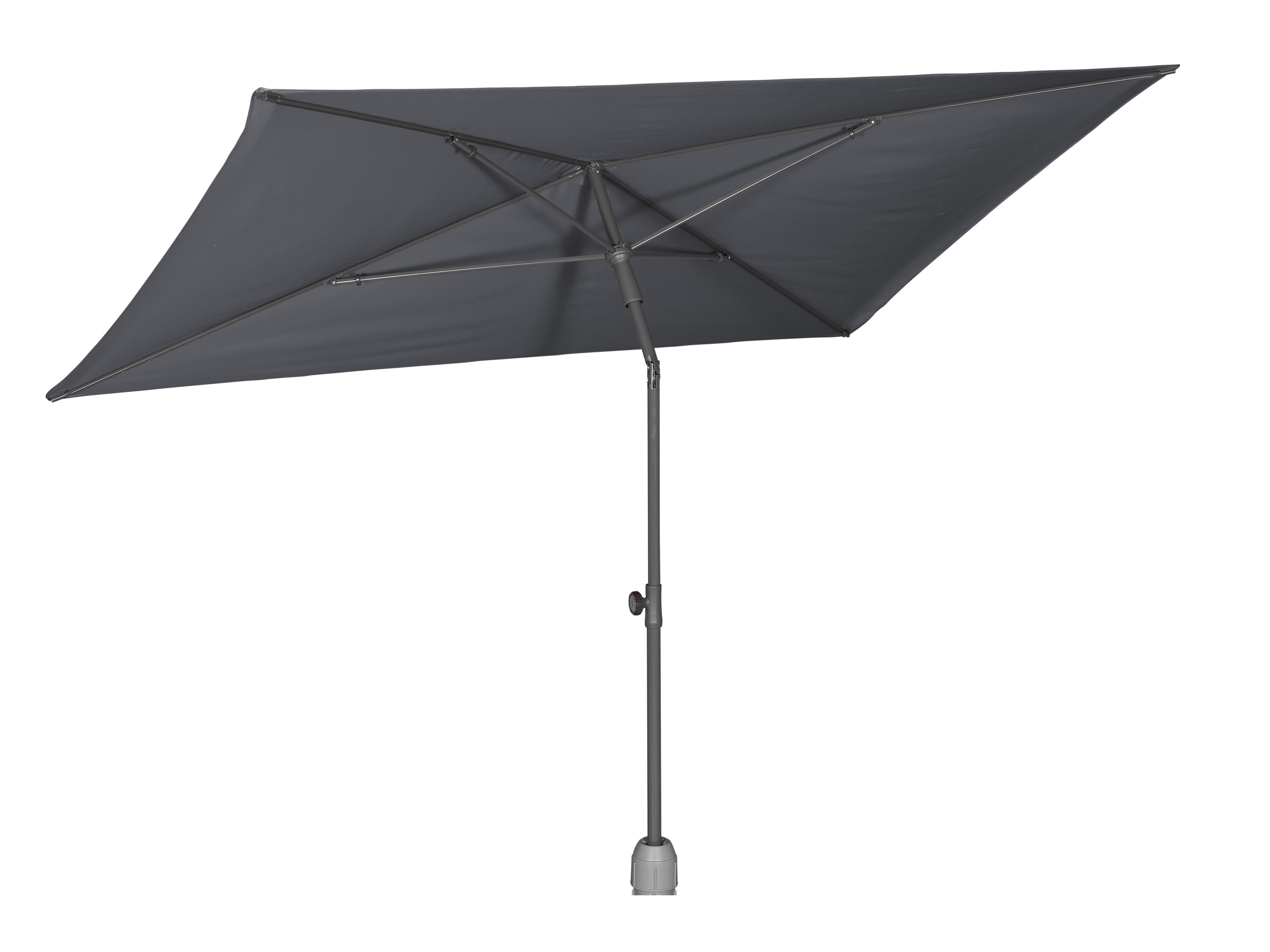 LIVARNO home Parasol, 210 x 140 cm (anthracite)