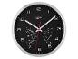 Horloge murale noire avec thermomètre et hygromètre, marque Livarno