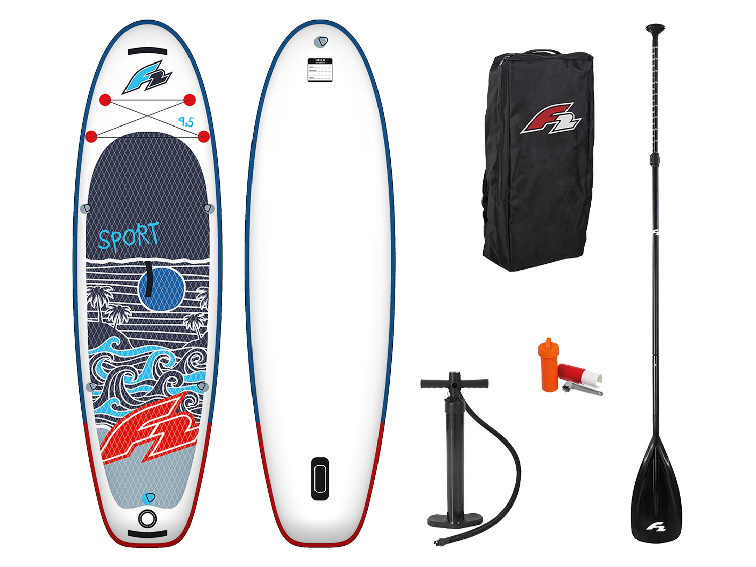 F2 Planche SUP gonflable »Sport Kids«