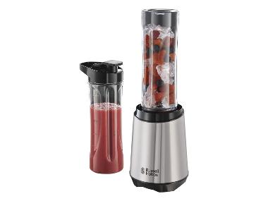 RUSSELL HOBBS Mini-blendeur Mix'n'Go Steel »23475-56« avec 2 gourdes