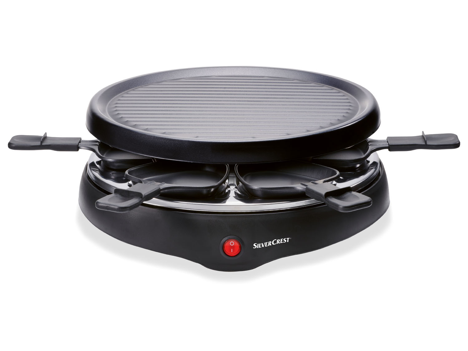 SILVERCREST® KITCHEN TOOLS Grill à raclette, Ø 29 cm, 800 W