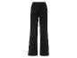 Pantalon de survêtement noir avec ceinture élastique.