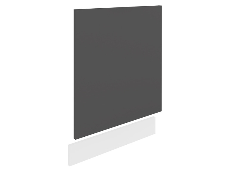 Un fond gris foncé avec une ombre blanche.