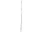 Bande lumineuse LED avec deux lumières jaunes sur fond blanc.